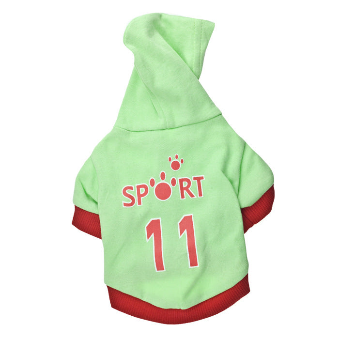 Poleron verde claro sport M