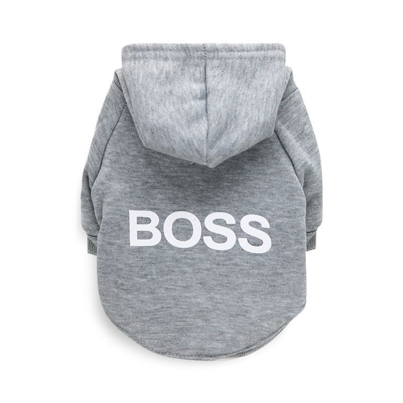 Poleron Boss gris S