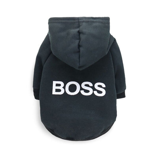 Poleron Boss negro XL